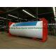 Steel 20ft LPG Storage Tanks Container With Pump , LPG Skid Station ASME Certificate