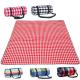 Mini Size Plaid Lightweight Picnic Blanket For Camping / Travelling