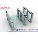 Fastlane Swing Barrier Gate Silver Polishing With Dry Contact Interface