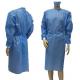 SMS Non Woven Fluid Resistant Isolation Gown With Cuff
