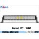 Single Row 22 Inch Cree Curved LED Light Bar 100W High Power Cool White 6000K Jeep Roof Bar