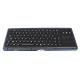 Black Marine Keyboard Water Resistance Industrial Keyboard With Touchpad