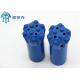 Thread Button R32 64mm Rock Drilling Bit ISO9001 Construction Use