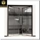 Villa Push Pull Curtain Wall Window Transparent  With Aluminium Window Sliding Frame