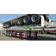 Flatbed Container Load 1200R20 40 Foot Semi Trailer