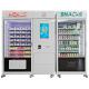 Cocked Food Meal Vending Machine With NAYAX Card Reader To Sell Snack Ice Cream Drink