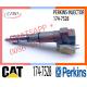 Common rail diesel fuel injector 174-7526 20R-0758 232-1173 174-7528 For Caterpillar 3412E Engine