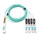 HPE BladeSystem 845420-B21 Compatible 7m (23ft) 100G QSFP+ to Four 25G SFP28 Active Optical Breakout Cable