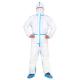Disinfect Bio Security Type 4 Disposable Coveralls 65g SF Microporous Suit For Men Women