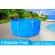 Large Size Framed Swimming Pool Round Shape With 6 Meters Diameter