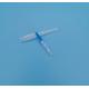 Single Patient Catheters Satefy Type Disposable Piercing Needles 20G Pink CE ISO13485