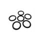 Round Black Rubber Bearing Seal For Construction Machinery Parts