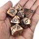 Lightweight Manual Polyhedral Grinding Hand Pouring Durable Dice Set Sturdy Dice Set