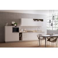 Customized Modern EB Board Kitchen Cabinet Tailored White Kitchen System