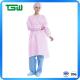 ISO 13485 Fluid Repellent Nonwoven Isolation Gown With Elastic Cuff