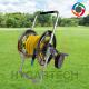 Trolley Hose Reel Cart With 1/2 X50M PVC Hose And Spray Nozzle For Gardening And Irrigation