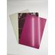 High Gloss ACP Plastic Sheet 2mm Thickness 2440mm Length Exhibition Use