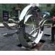 Contemporary Mirror Fish Group Garden Metal Art Sculpture