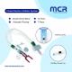 Closed Suction Catheter System MDI port turbo flushing 72H CE/ISO13485/FDA