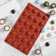 Round Half Circle Chocolate Mold DIY Multi Cavity Silicone Fondant Molds
