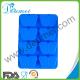 High Quality Blue Color 8-Butterfly Shaped Silicone Baking Cake Mold Puddings