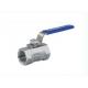 Stop And Drain Plumbing Ball Valve , Electric Actuated  In Line Ball Valve Industry