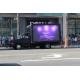 Trailer Mounted Outdoor Mobile LED Screen Hire 2R1G1B 320x160mm Module 6500CD M2