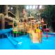 Galvanized Carbon Steel Water Park Slide with Over 120 Months Service Life