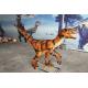 Antisun Realistic Animatronic Dinosaur Silicone Rubber Velociraptor Life Size Model