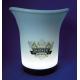PP Material clear ice bucket 240 x 170 x 255mm color changing led ice bucket for bar
