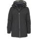 Polyester Lining Mens Waterproof Parka Jacket With Detachable Hood