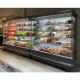 Commercial Refrigeration Air Ventilation Open Display Fridge For Retail Spaces