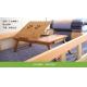 Comfortable Lap Desk Build-in Handle Portable Bamboo Wood Laptop Table