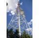 Galvanized Steel 50m Lattice Tower Modular For Mobile Signal