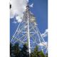 Galvanized Steel 50m Lattice Tower Modular For Mobile Signal