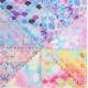 0.5mm Glitter PU Leather Brushed Mermaid Fish Scale PU Artificial Leather