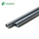 Round Angle Grey PVC Pipe For Water Supply DIN Standard Pn10 Pn16