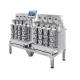 8 heads screw multiheads weigher three layers pickles samll fish fresh meat weigher