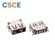 Type AF SMT 90 Degree USB Connector , Micro USB 2.0 Connector Current Rating 1.5A