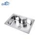 Topmount Kitchen Sink SUS304 Stainless Steel Kitchen Sink Single Bowl Kitchen Sink