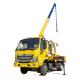 tipper truck mounted crane 3.2 ton 4 ton knuckle hydraulic boom crane for sale