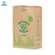 Zipper 200 Micron Brown Paper Biodegradable Coffee Bags