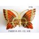 Hot sale cute butterfly shape jewelry box custom portable nice jewelry box