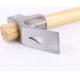 Steel Adze (HKAZ-1) with polishing surface, inverse wooden handle and good price