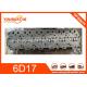 6D17 Casting Iron Complete Cylinder Head Assy For Mitsubishi Fuso Truck