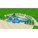 New design giant frame pool metal frame pool inflatable water amusement park water park projects aqua park plan