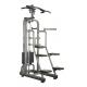Power Training Assisted Strength Fitness Equipment Chin Up / Dip Machine
