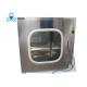 Foods Industry Clean Room Pass Through Chamber With 30W UV Lamp , Full Stainless Steel Material
