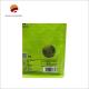 Custom Tea Packaging Bag with Zipper Top CMYK/PANTON Design Moisture-proof 30-200g-5kgs