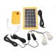 3.7V  Mini Solar LED Lighting System Portable Small Outdoor Charging Power Station